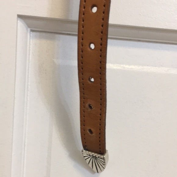 Vintage Western Top Grain Leather Belt - 5701-11 - Picture 6 of 13